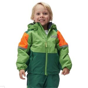 Helly Hansen Bright Green and Orange Jacket